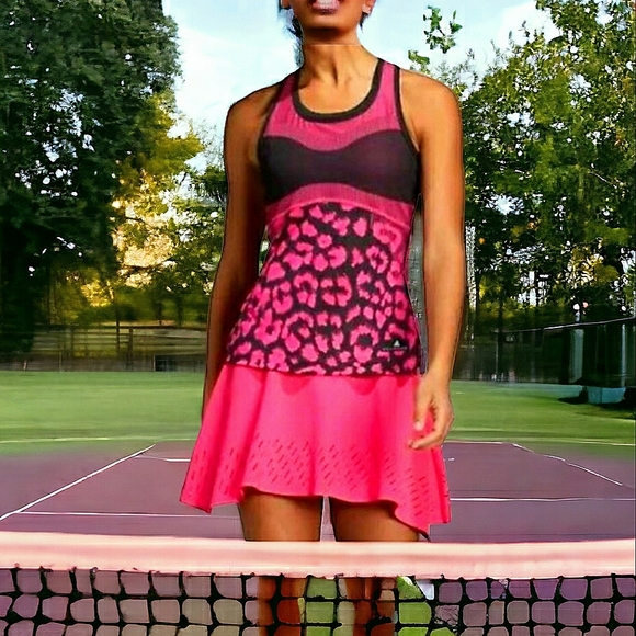 Adidas & Stella Mccartney Colaboration Barricade Court Contour Gym Tennis Sz M - Picture 1 of 11